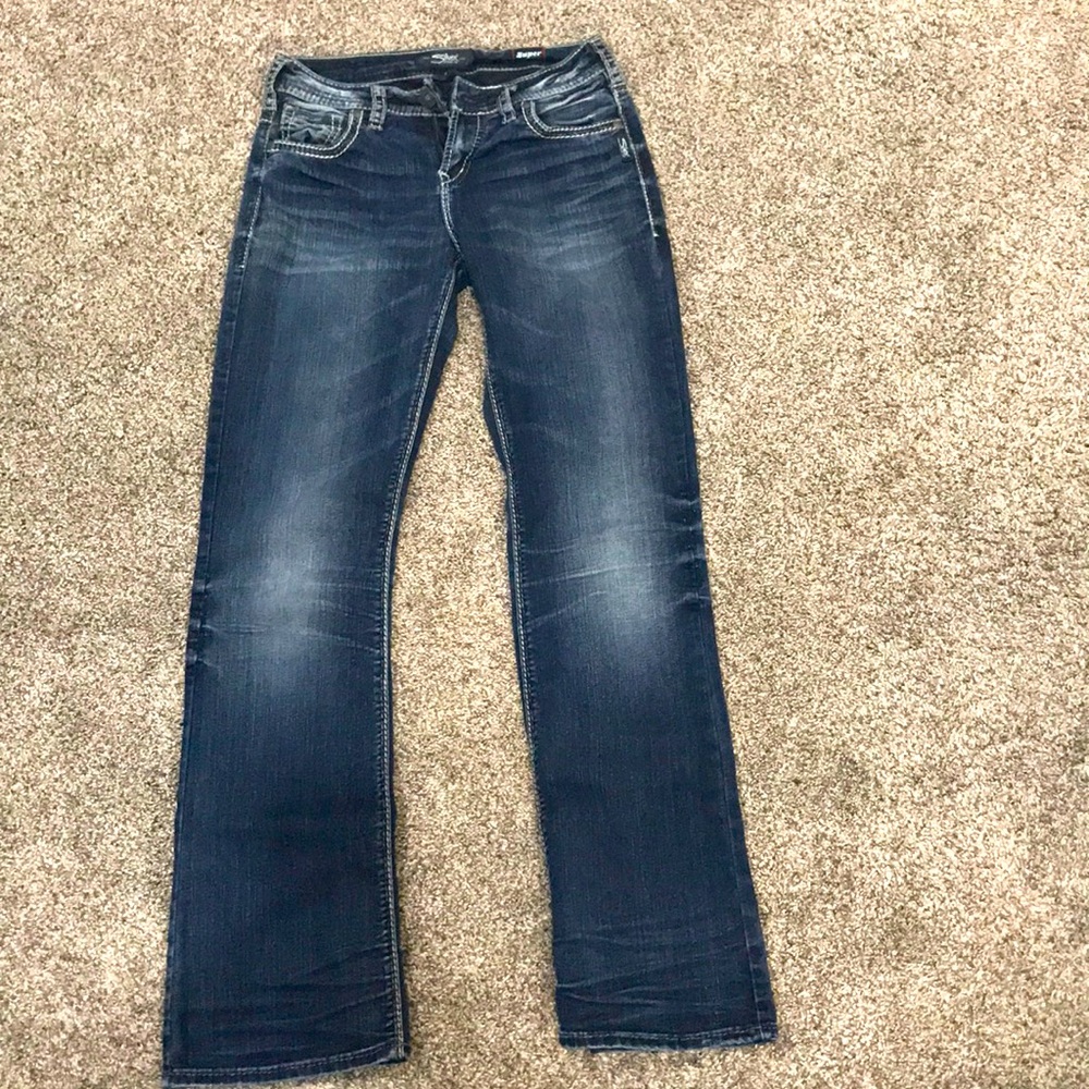 Silver jean co. Super stretch jeans